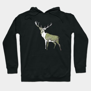 Polygon Deer Hoodie